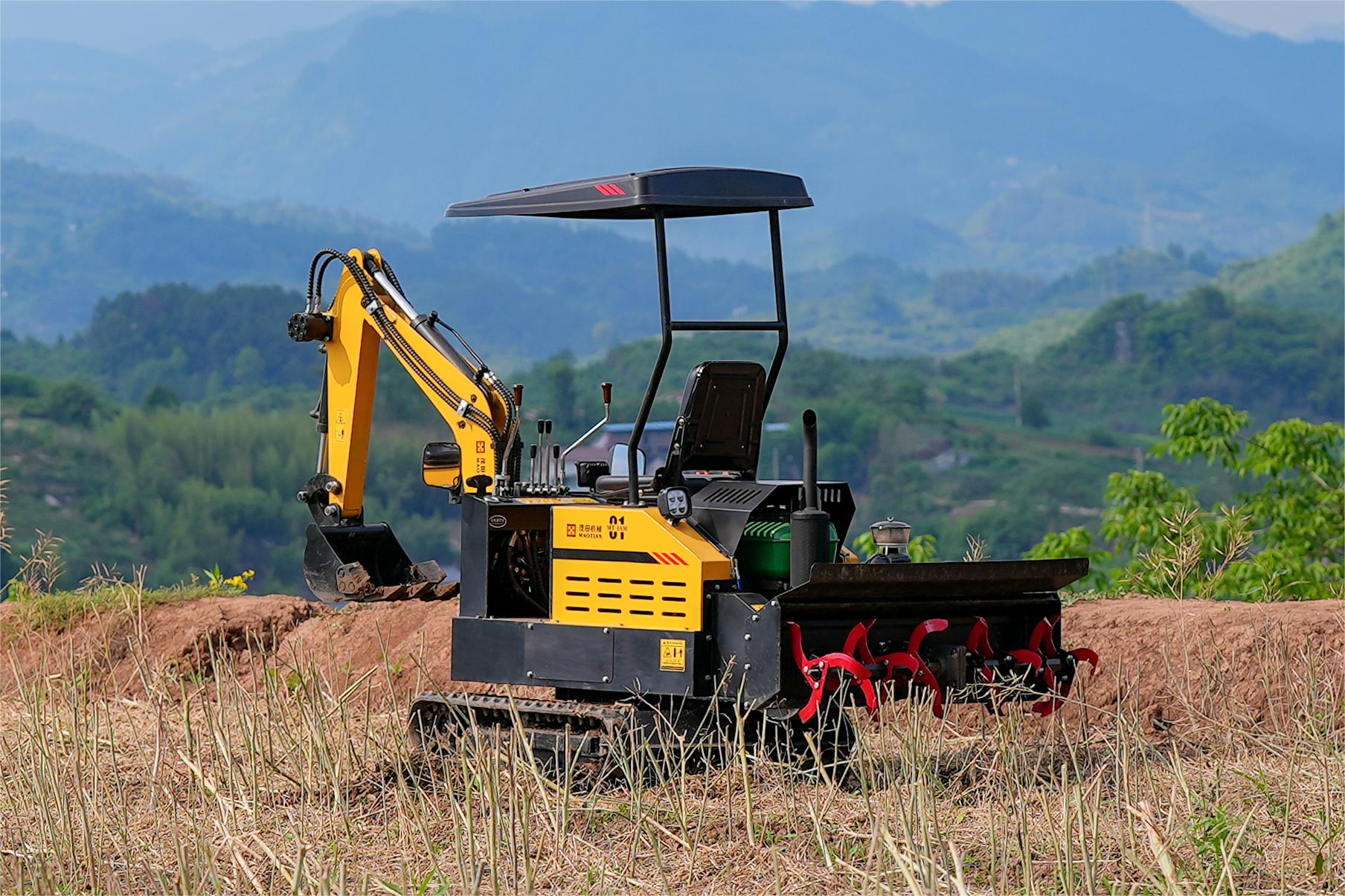 Multifunctional Self-propelled Crawler Rotary Tiller (MT-IAM01)